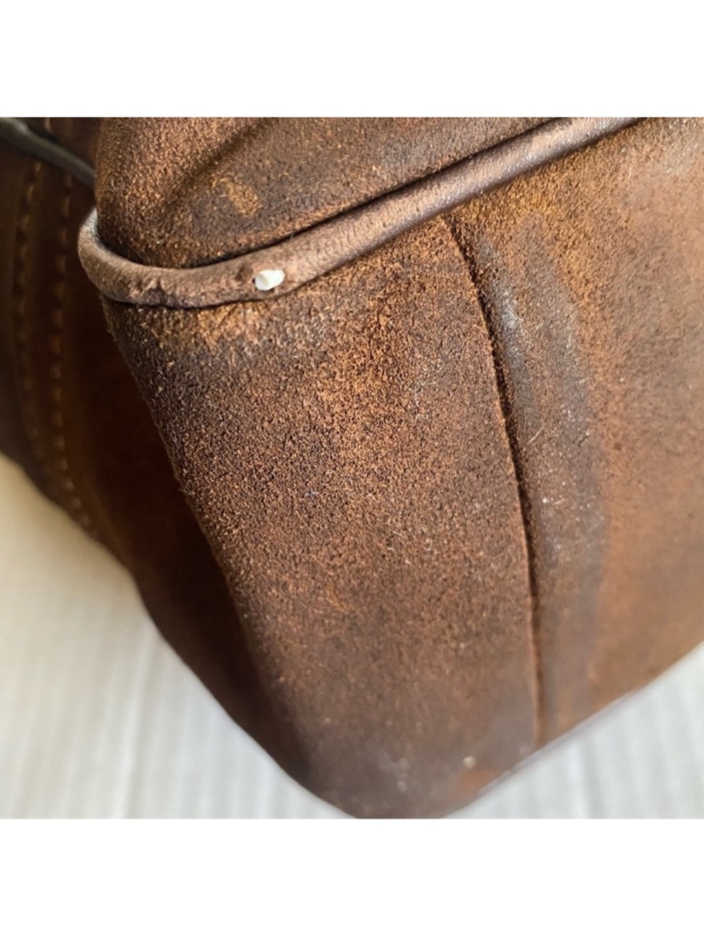 Coach leather patchwork top bag - Picture 5 of 13